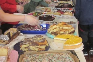 Ein leckeres Kuchenbüfett