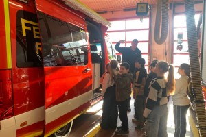 Besuch bei der Feuerwehr